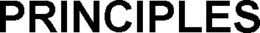 PRINCIPLES trademark