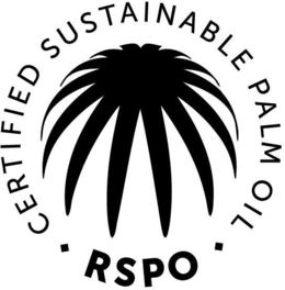 RSPO CERTIFIED SUSTAINABLE PALM OIL trademark
