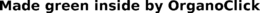 MADE GREEN INSIDE BY ORGANOCLICK trademark