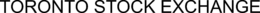 TORONTO STOCK EXCHANGE trademark