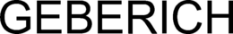 GEBERICH trademark