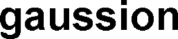 GAUSSION trademark