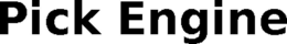 PICK ENGINE trademark