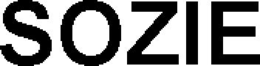 SOZIE trademark