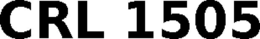 CRL 1505 trademark