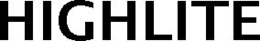 HIGHLITE trademark