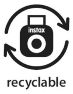 INSTAX RECYCLABLE trademark