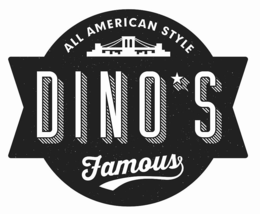 ALL AMERICAN STYLE DINO'S FAMOUS trademark