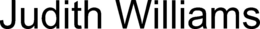 JUDITH WILLIAMS trademark