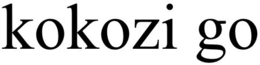 KOKOZI GO trademark