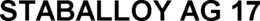 STABALLOY AG 17 trademark