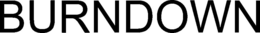 BURNDOWN trademark