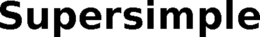 SUPERSIMPLE trademark