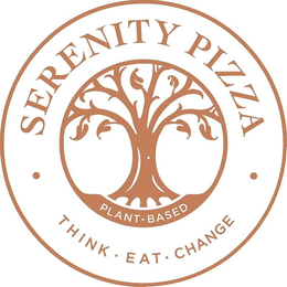 SERENITY PIZZA THINK EAT CHANGE PLANT-BASED trademark