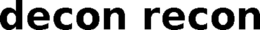 DECON RECON trademark
