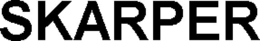 SKARPER trademark