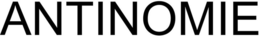 ANTINOMIE trademark