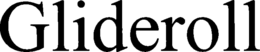 GLIDEROLL trademark