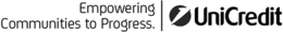 EMPOWERING COMMUNITIES TO PROGRESS. UNICREDIT trademark