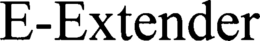 E-EXTENDER trademark