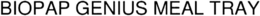 BIOPAP GENIUS MEAL TRAY trademark