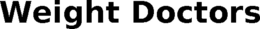 WEIGHT DOCTORS trademark