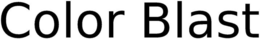 COLOR BLAST trademark
