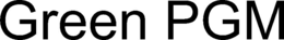 GREEN PGM trademark