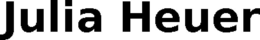 JULIA HEUER trademark