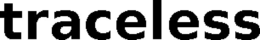 TRACELESS trademark
