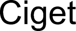 CIGET trademark