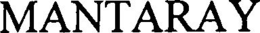 MANTARAY trademark