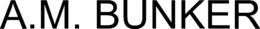 A.M. BUNKER trademark