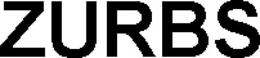 ZURBS trademark