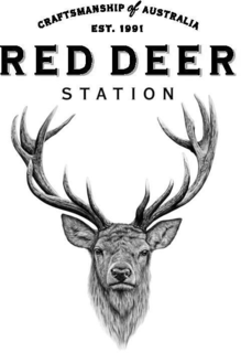 CRAFTSMANSHIP OF AUSTRALIA EST. 1991 RED DEER STATION trademark