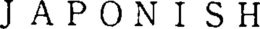 JAPONISH trademark