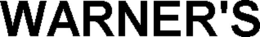 WARNER'S trademark