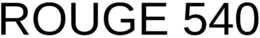 ROUGE 540 trademark