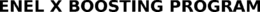 ENEL X BOOSTING PROGRAM trademark
