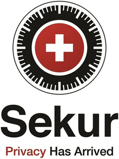 SEKUR PRIVACY HAS ARRIVED trademark