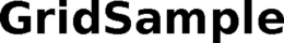 GRIDSAMPLE trademark