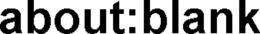 ABOUT:BLANK trademark