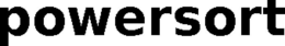 POWERSORT trademark