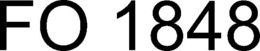 FO 1848 trademark