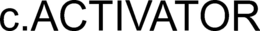 C.ACTIVATOR trademark