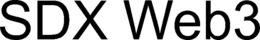 SDX WEB3 trademark