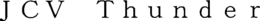 JCV THUNDER trademark