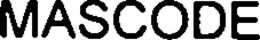 MASCODE trademark