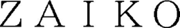 ZAIKO trademark