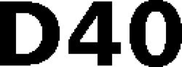 D40 trademark
